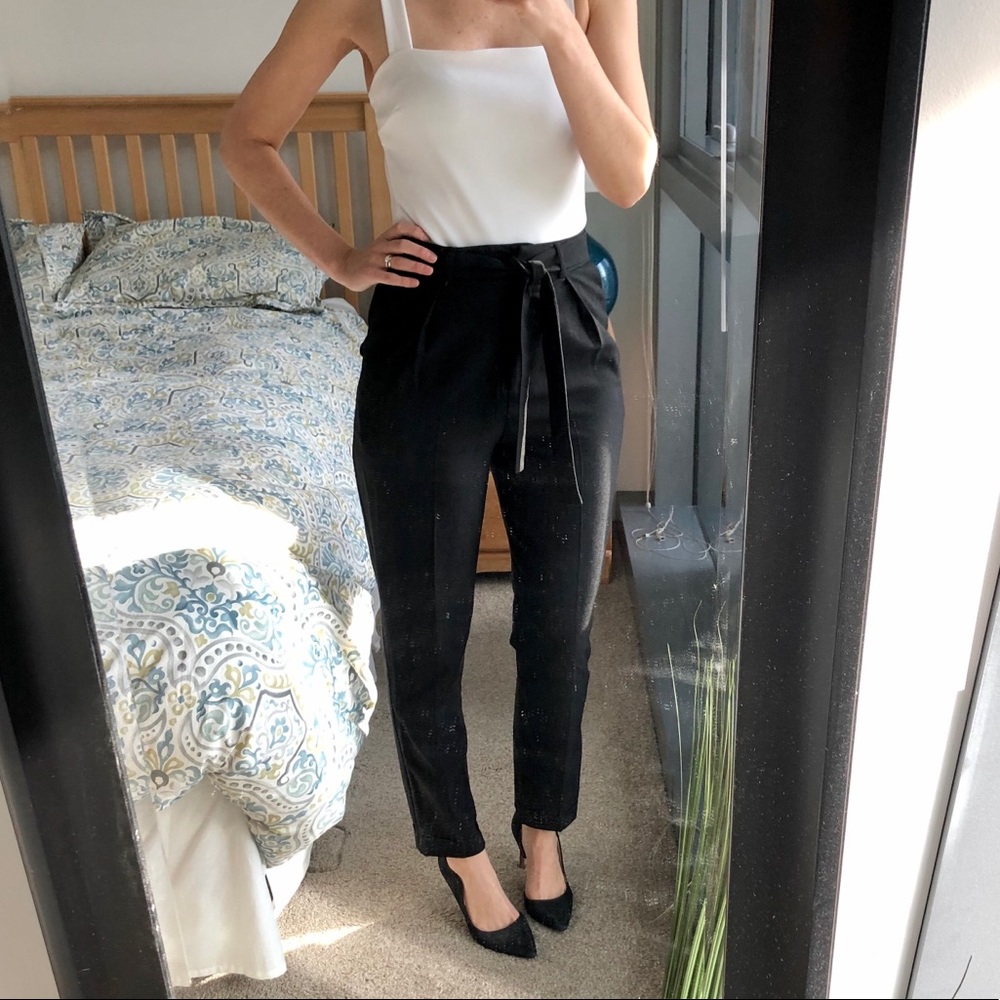 Asos paper bag pants